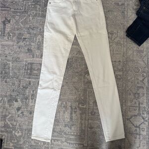Old Navy Rockstar White Jeans